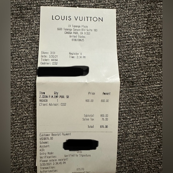 Louis Vuitton by the pool blue zippy wallet - Picture 9 of 9